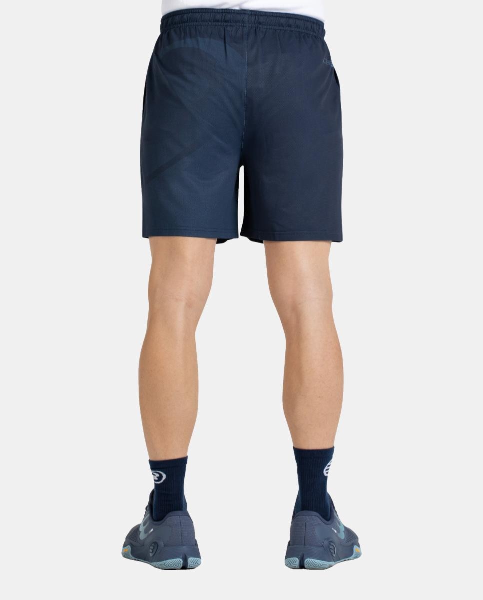 Calções de Poliéster de Homem Cimos Bullpadel Azul-marinho-4
