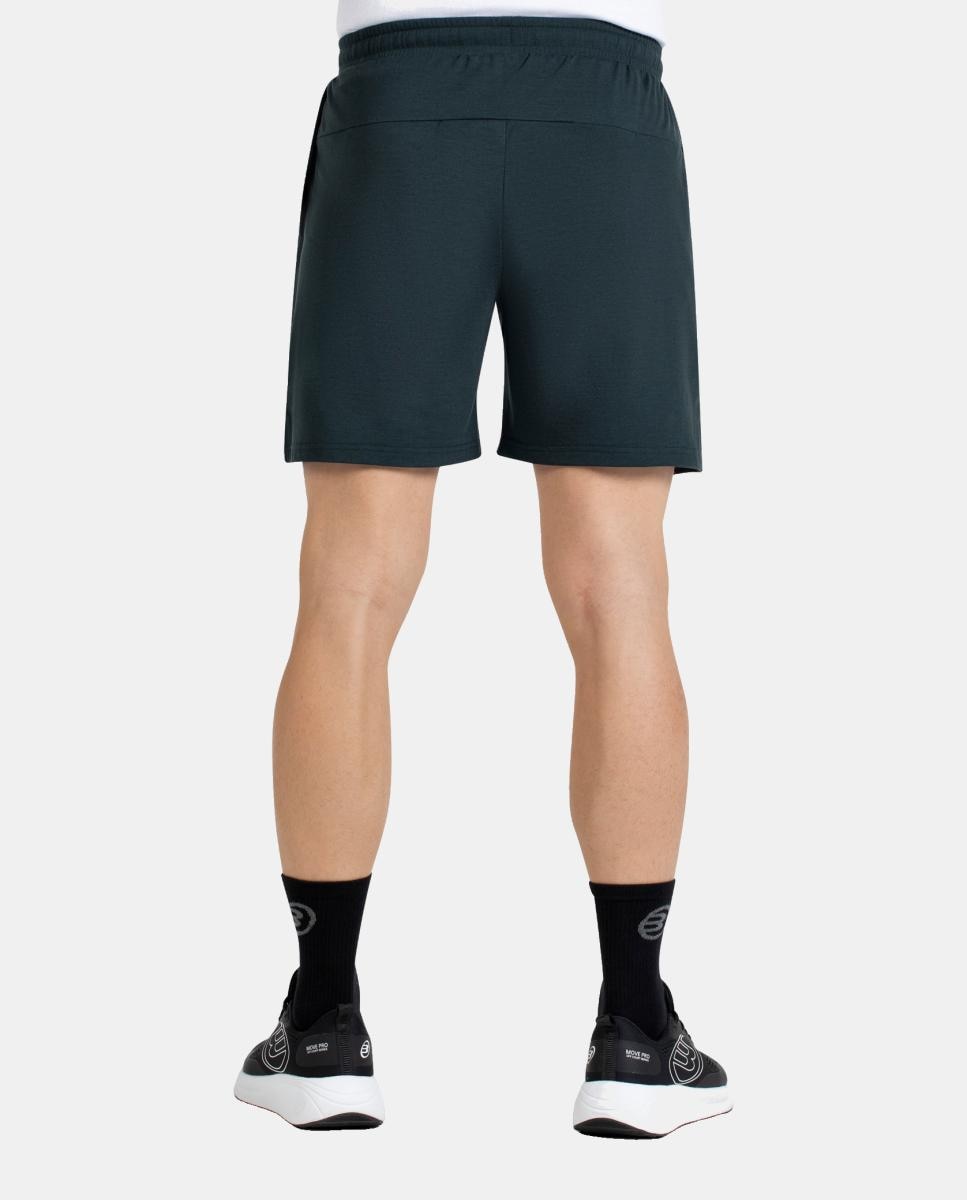 Calções de Poliéster de Homem Ande Bullpadel Verde-4