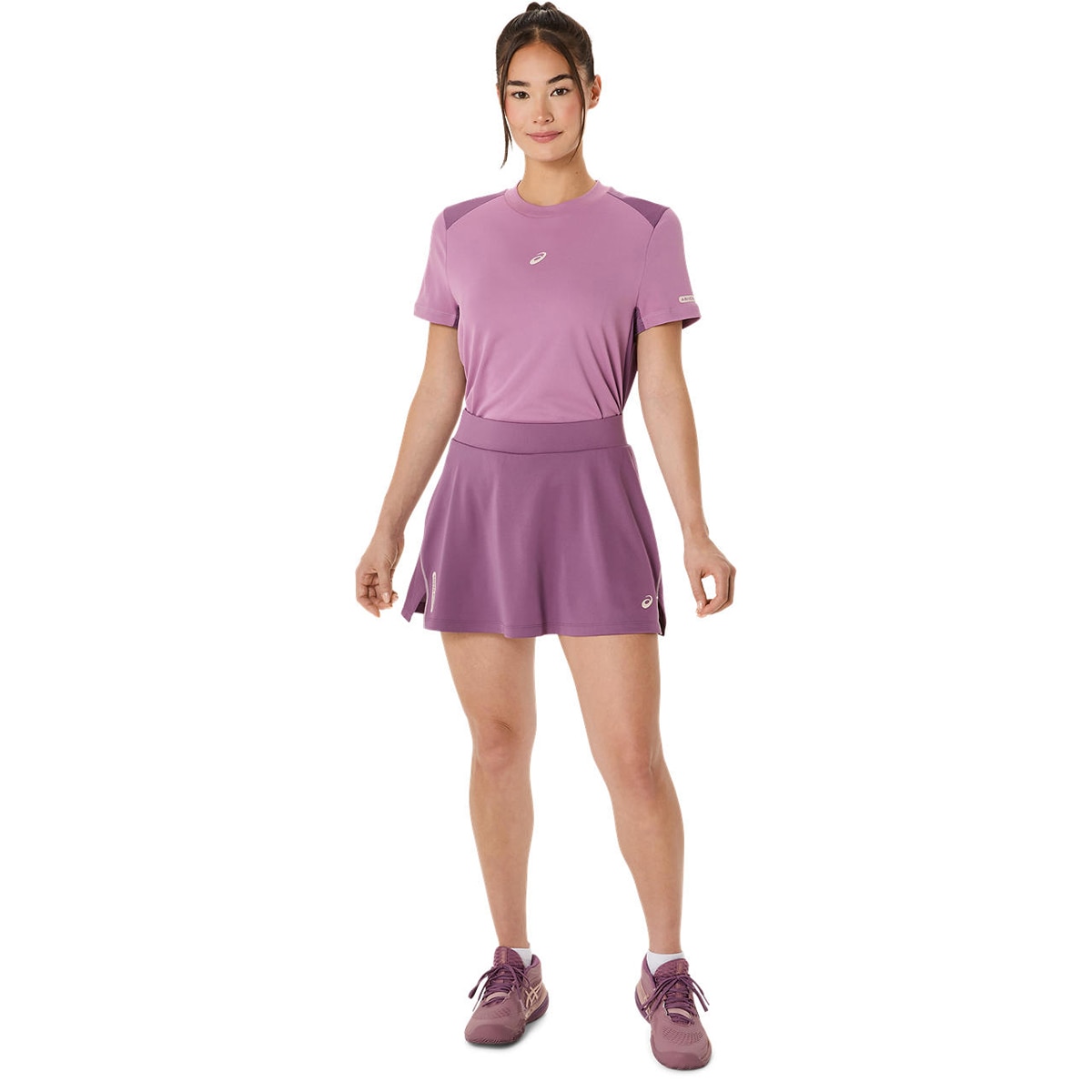 Saia de Mulher Padel Court Skirt Roxo-8