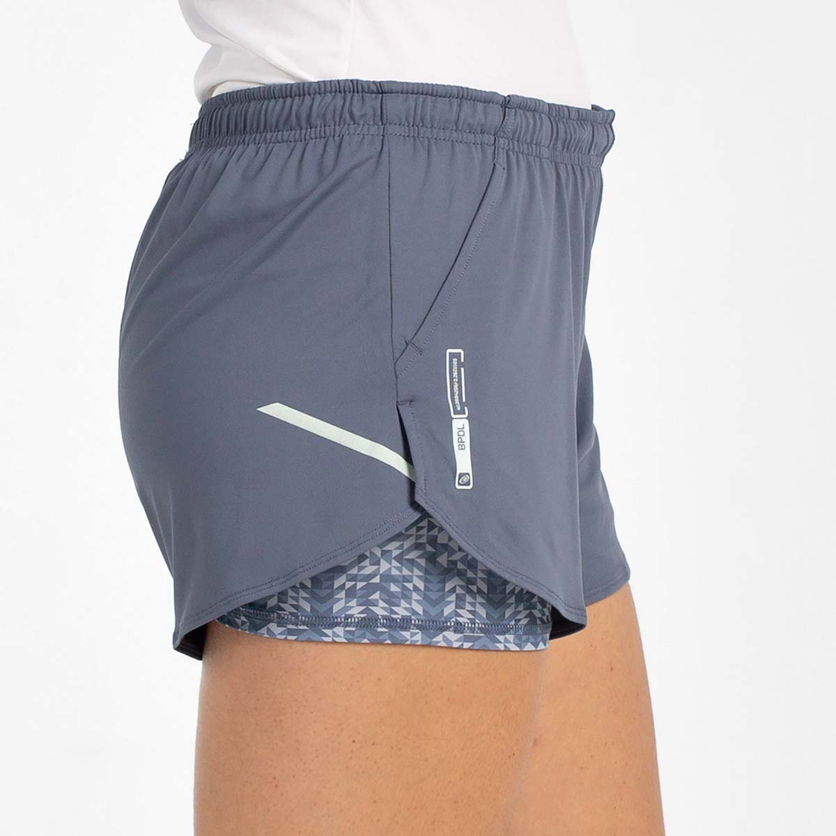 Calções de Mulher Ozono Azul-3