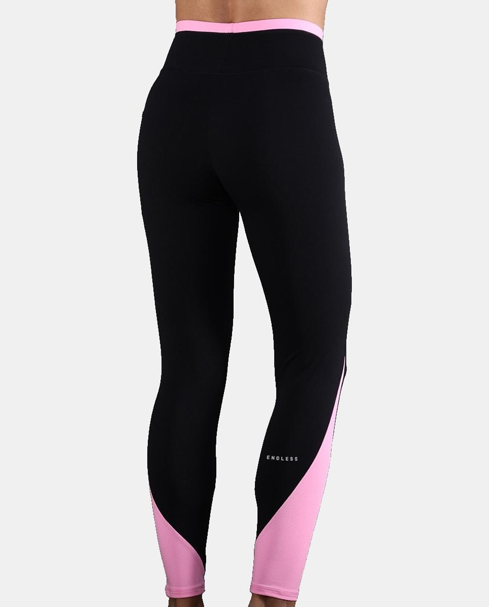 Leggings de Mulher Vexa Endless Preto / Rosa-4