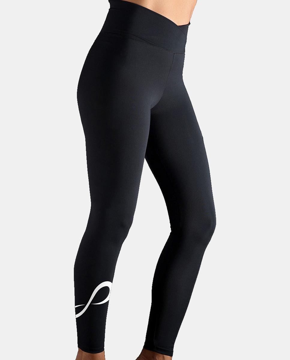 Leggings de Mulher Cross Pocket Preto-3
