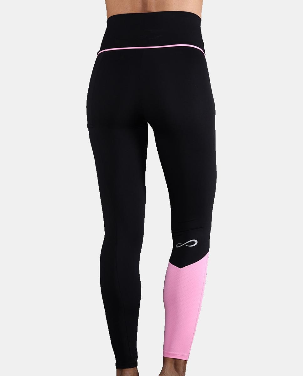 Mallas De Mujer Vanity Pocket Endless - Negro / Rosa Negro / Rosa-2