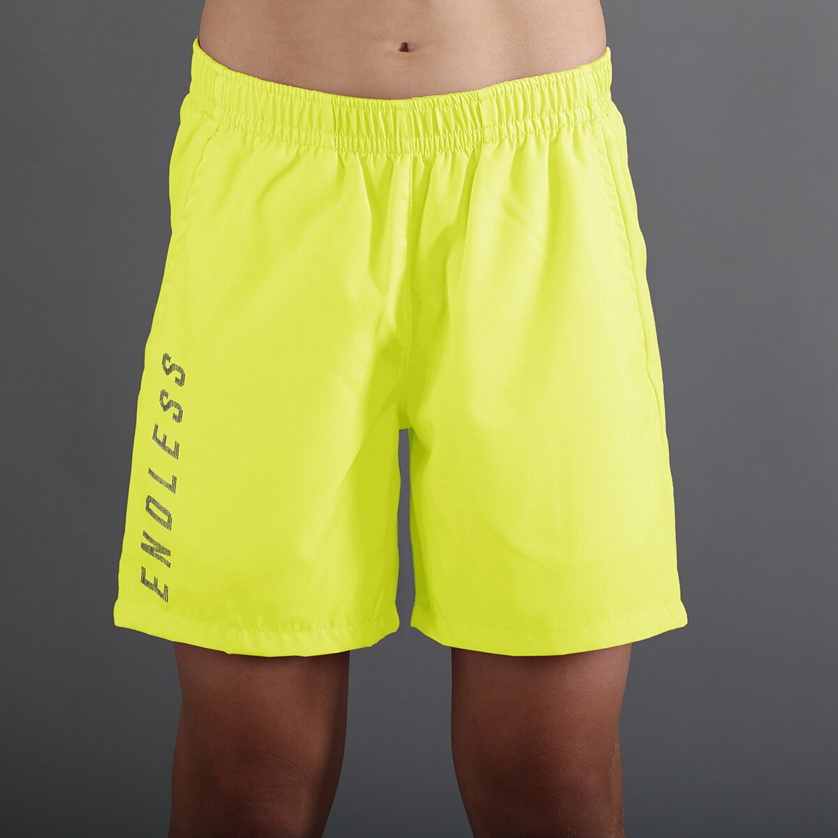 Short De Niño Ace Kids Endless - Amarillo Flúor Amarillo Flúor-1