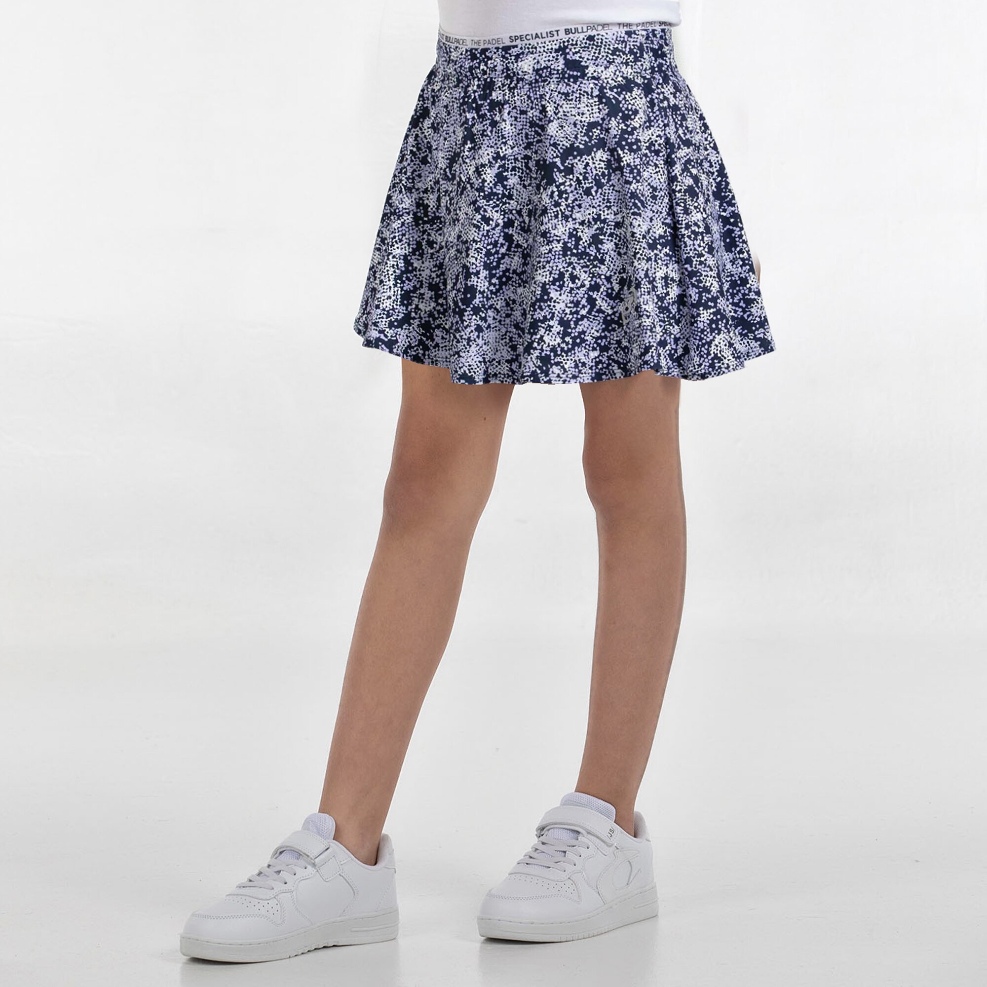 Saia Básica de Menina Parasil G Azul-2