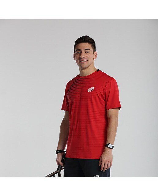 T-shirt de Homem Vermelho-1