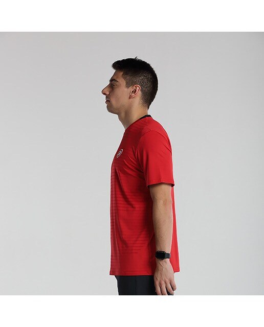 T-shirt de Homem Vermelho-3