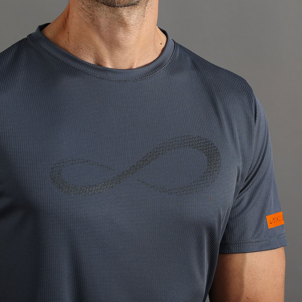 T-shirt de Homem Unlimited Diamond II Cinzento-3