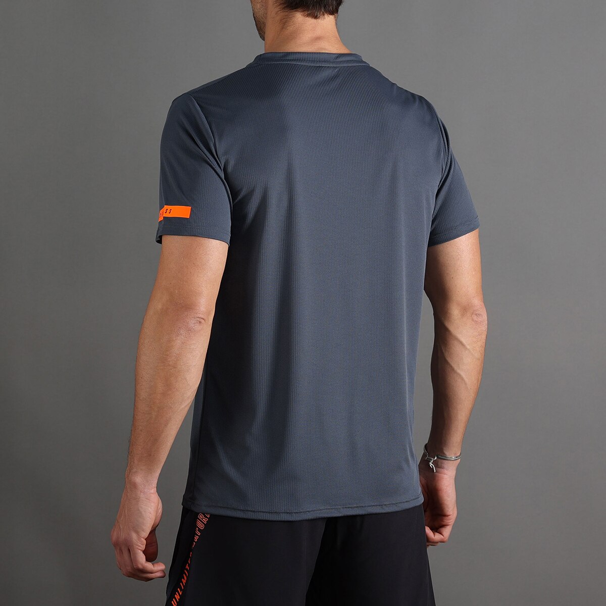 T-shirt de Homem Unlimited Diamond II Cinzento-4