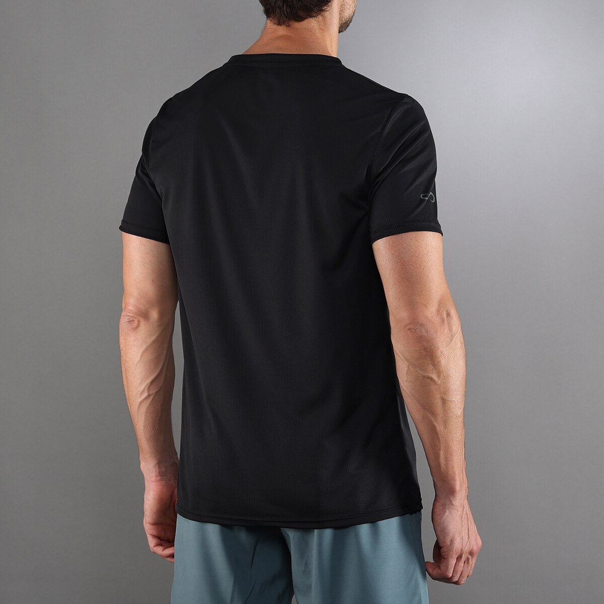 T-shirt Ace de Homem Preto-2