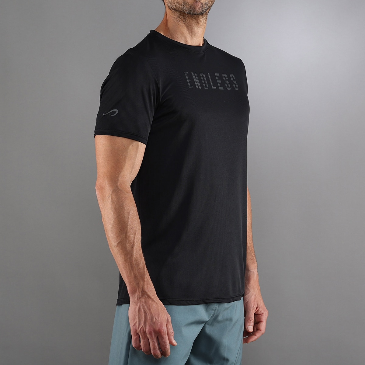T-shirt Ace de Homem Preto-3
