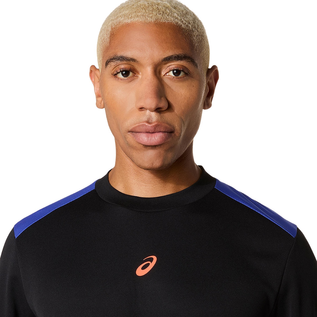 T-shirts de Padel de Homem Padel Court SS Top Preto / Azul-4
