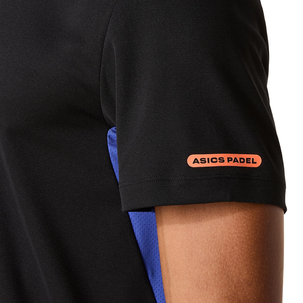 T-shirts de Padel de Homem Padel Court SS Top Preto / Azul-5