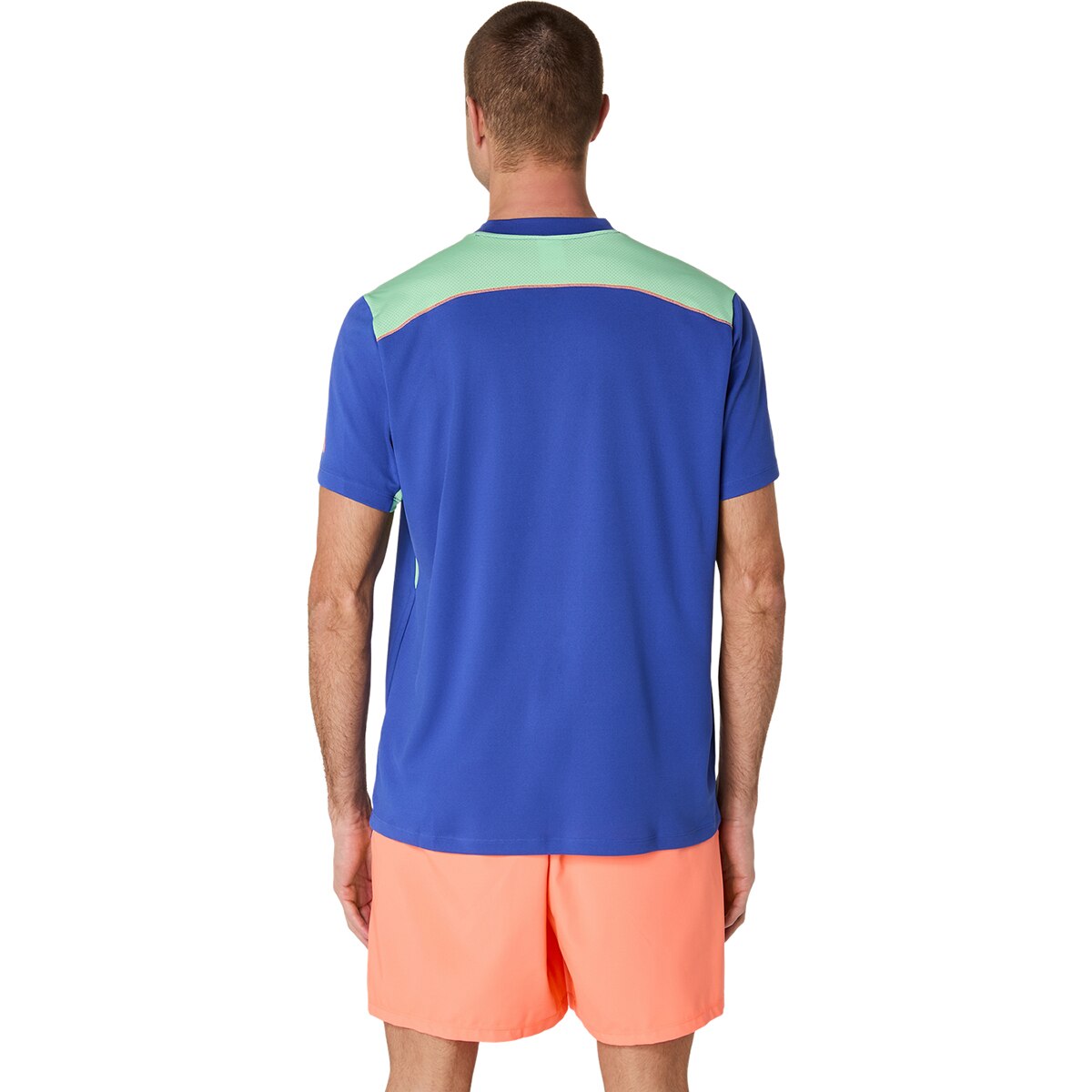 T-shirts de Padel de Homem Padel Court SS Top Azul / Verde-2