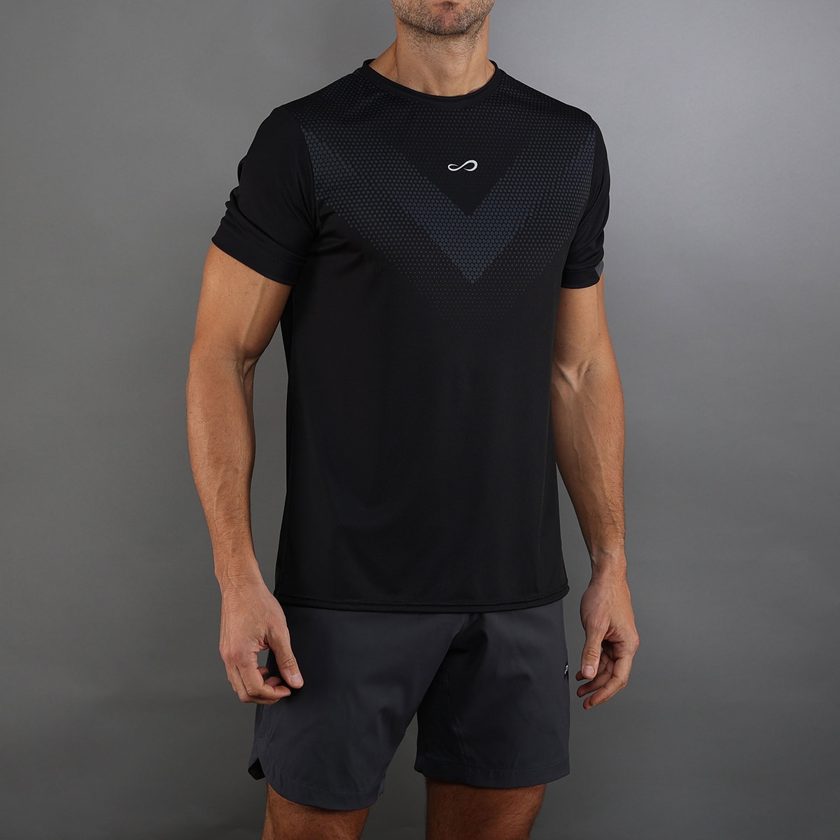 T-shirt de Homem Ace Peak Preto-4