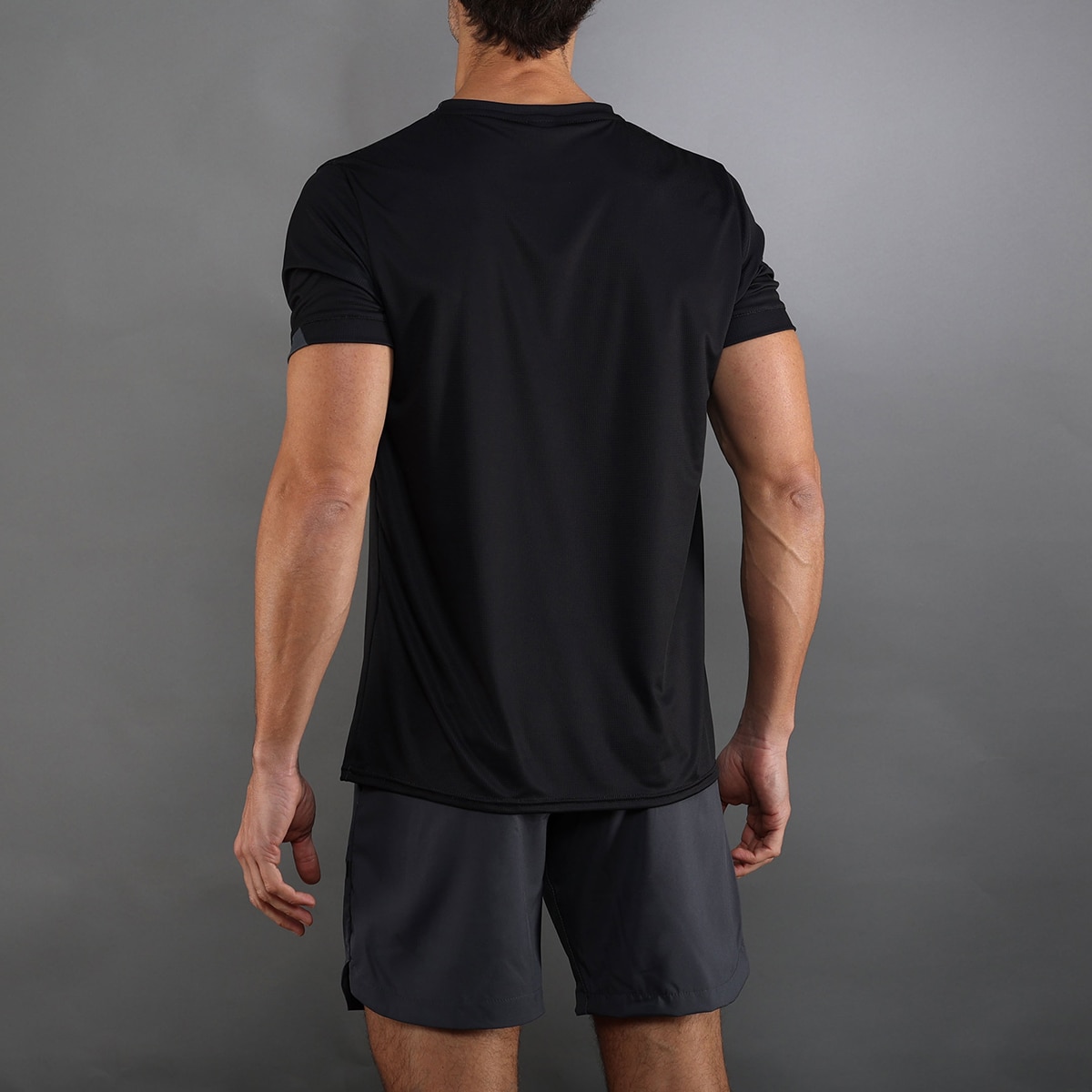 T-shirt de Homem Ace Peak Preto-5