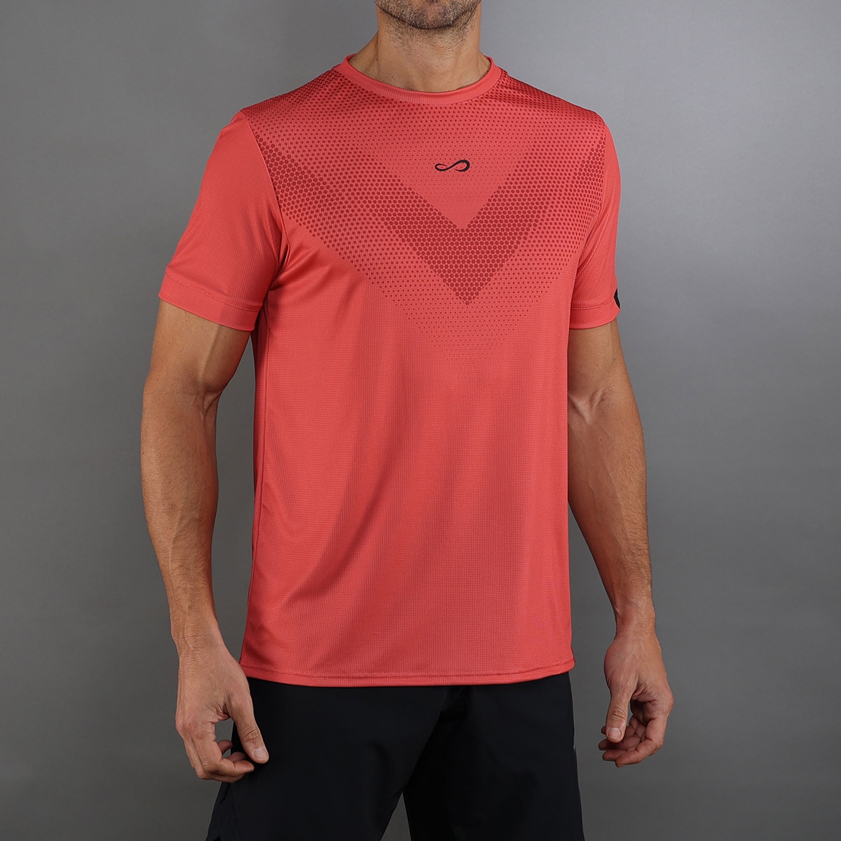 T-shirt de Homem Ace Peak Preto-1