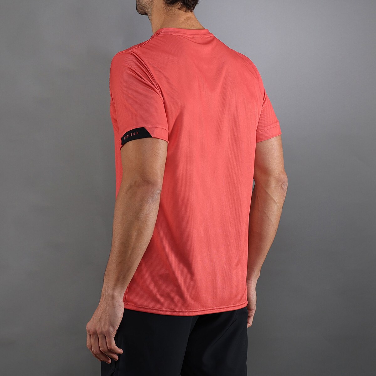 T-shirt de Homem Ace Peak Preto-2