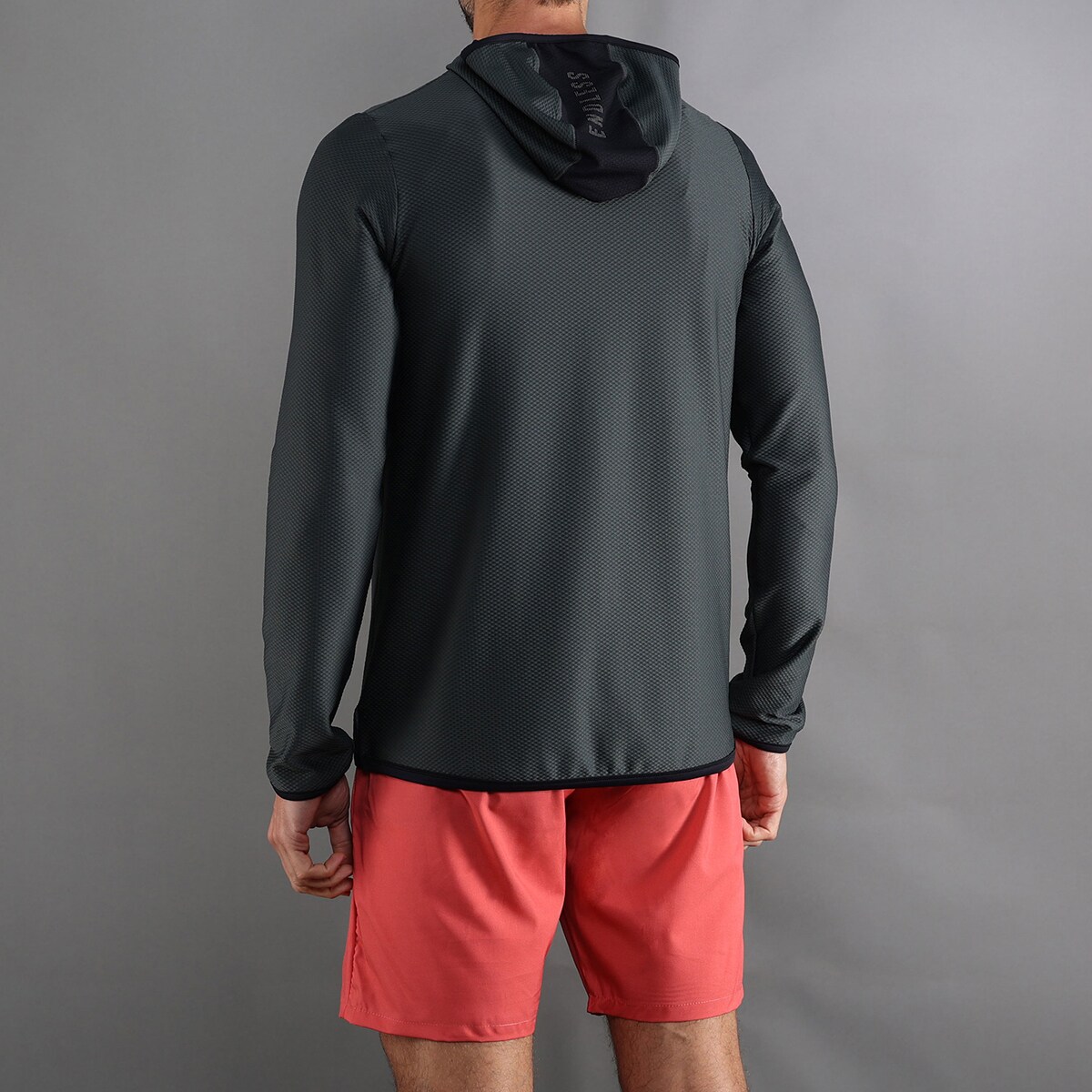 Sweatshirt de Homem Hero Ii Cinzento-5