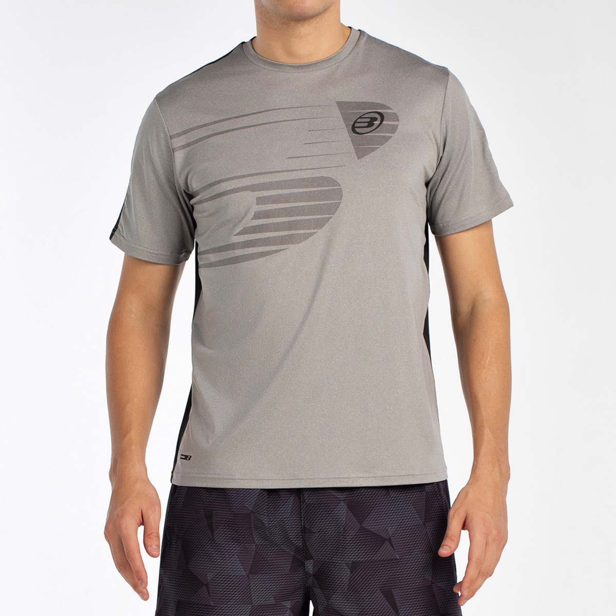 T-shirt de Homem Moeche Cinzento-1