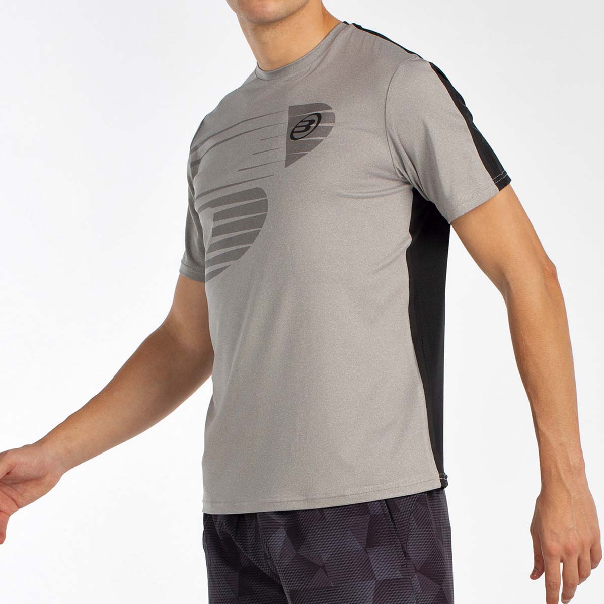 T-shirt de Homem Moeche Cinzento-2