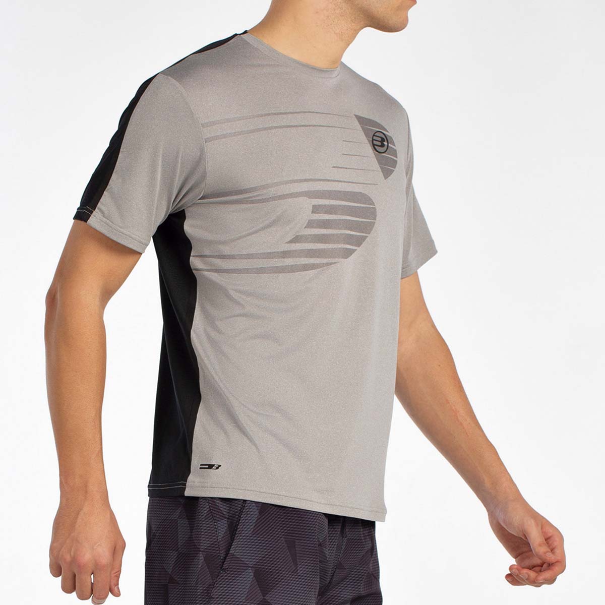 T-shirt de Homem Moeche Cinzento-3