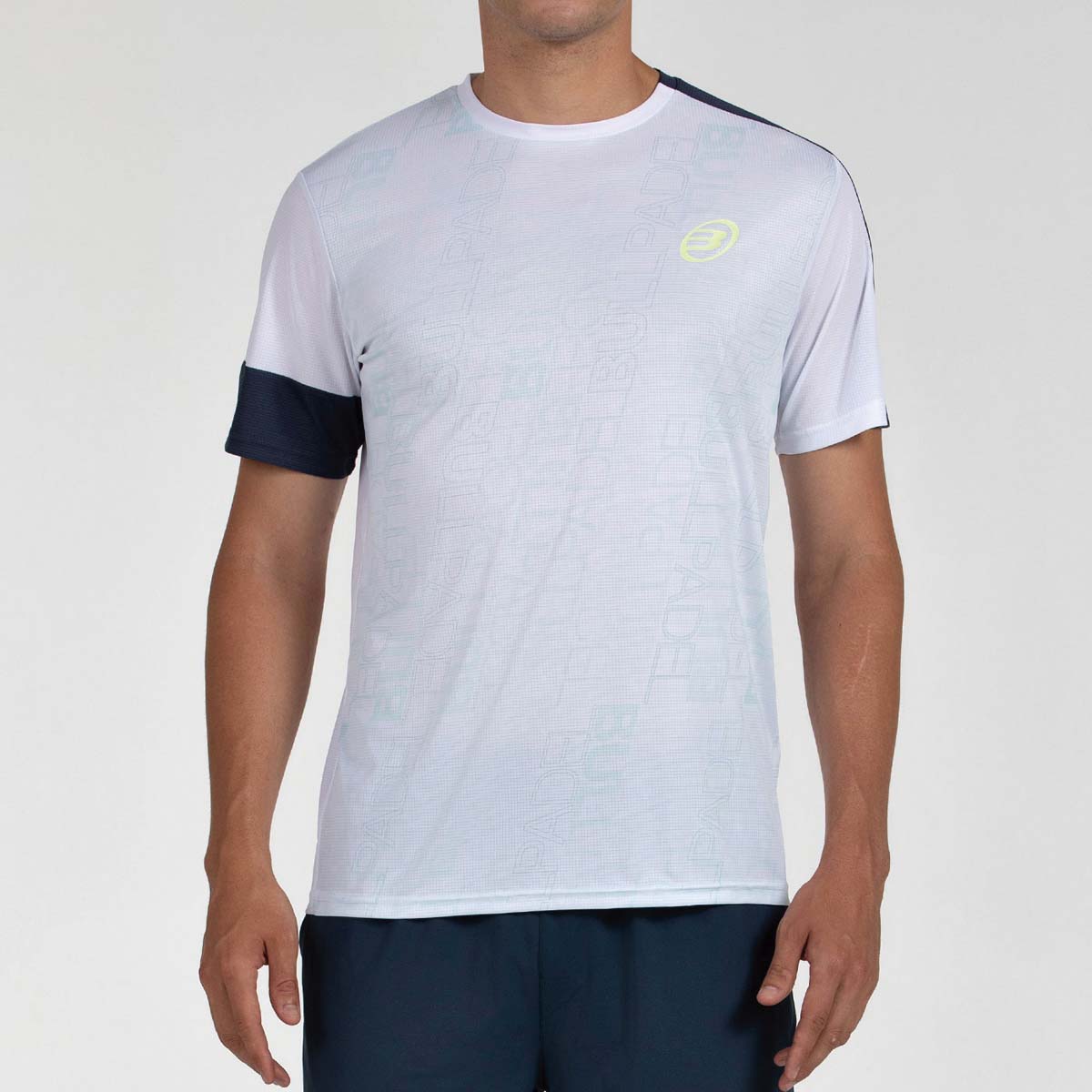 T-shirt de Homem Leido Branco-1