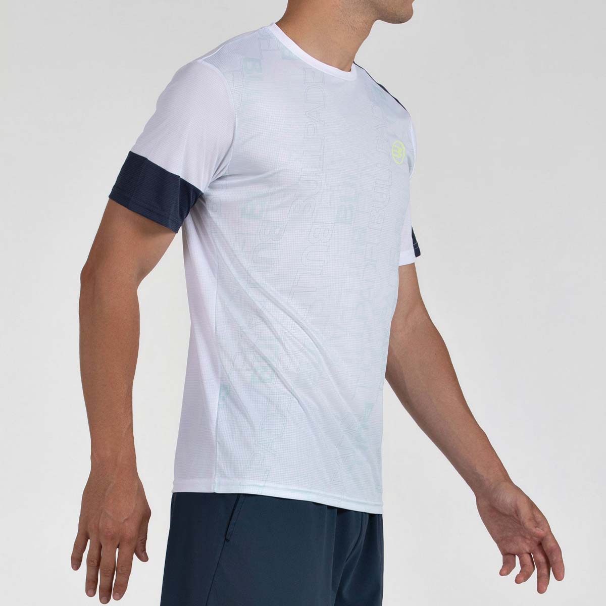 T-shirt de Homem Leido Branco-3