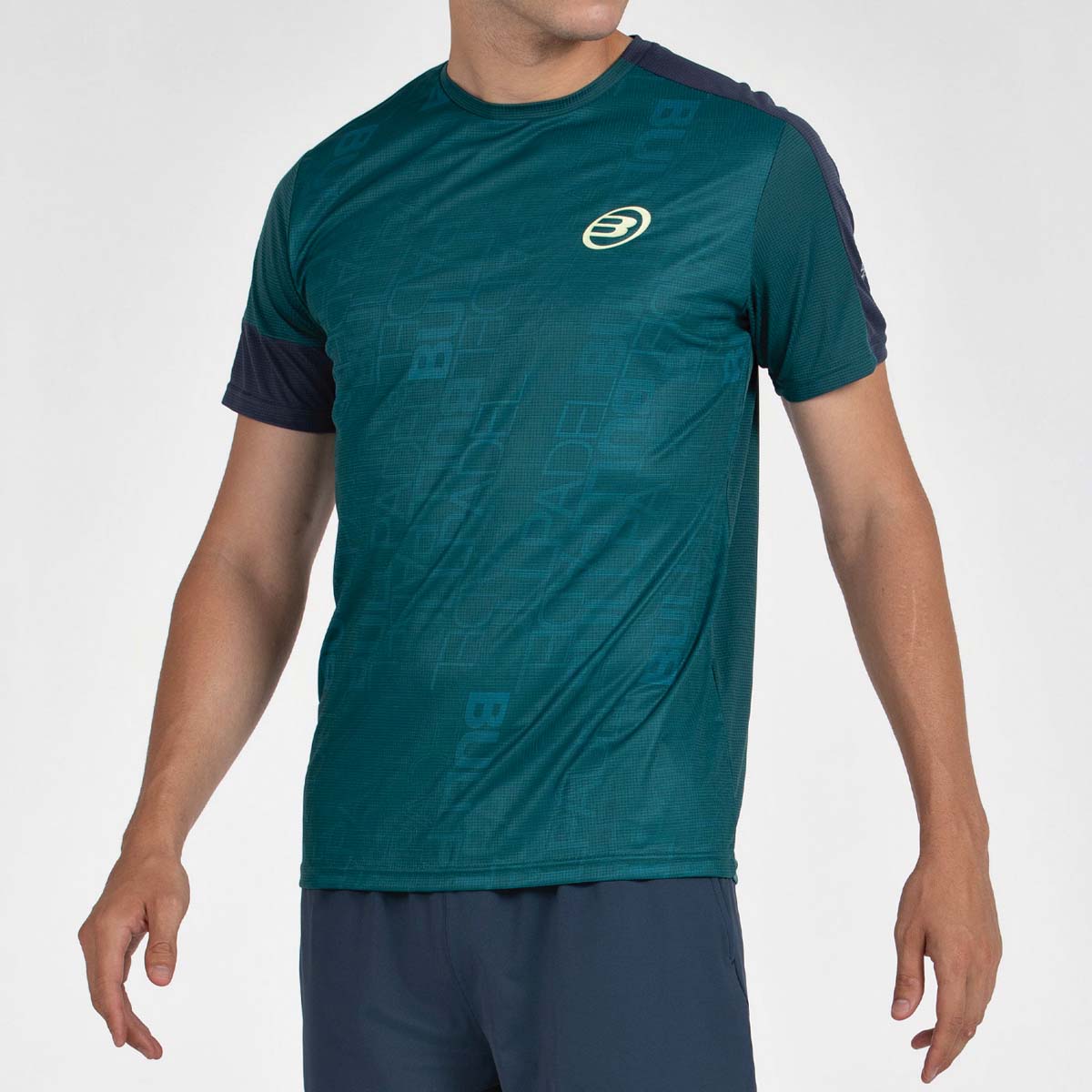 T-shirt de Homem Leido Preto-2