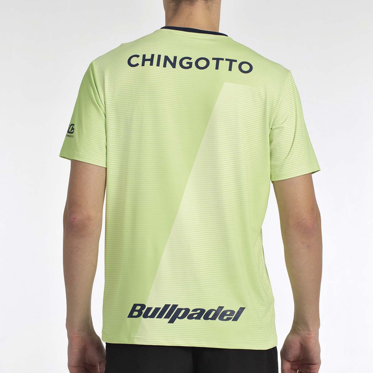 T-shirt de Homem Chingotto Amarelo-4
