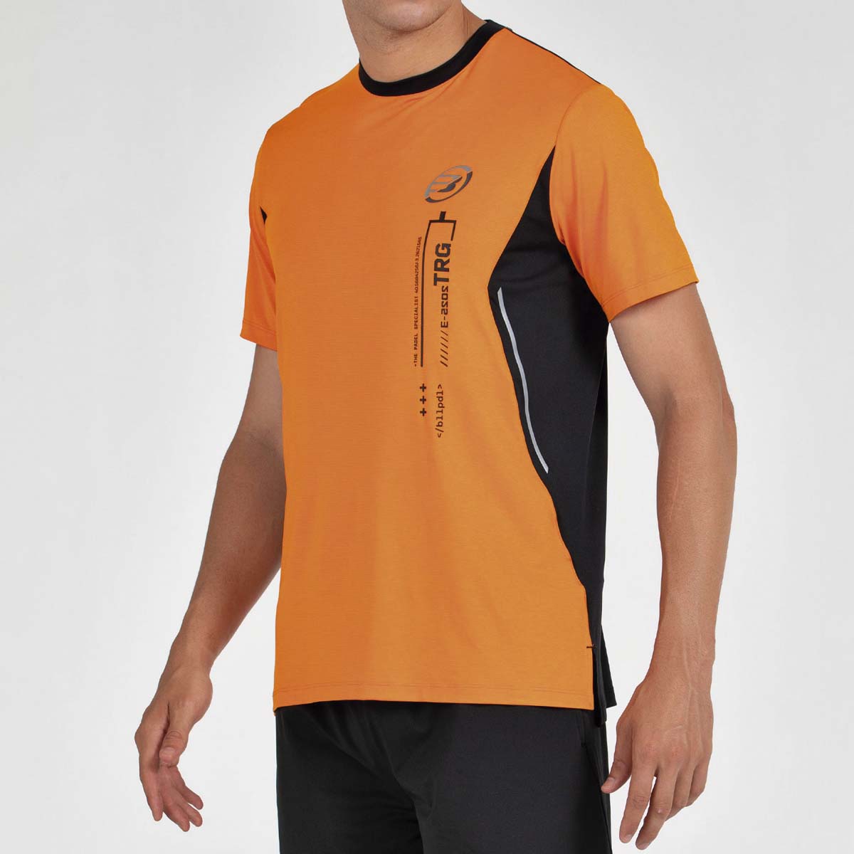 T-shirt de Homem Becerre Laranja-2