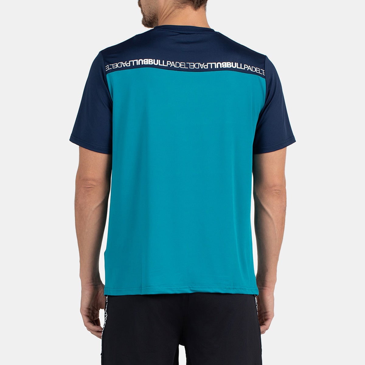 T-shirt de Homem Argeme Verde / Azul-2