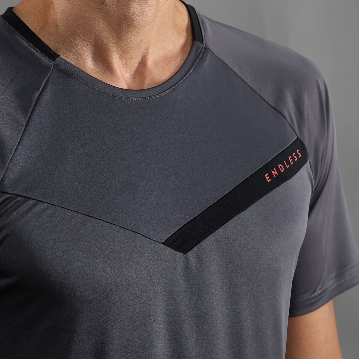 T-shirt de Homem Tracer Cinzento-5