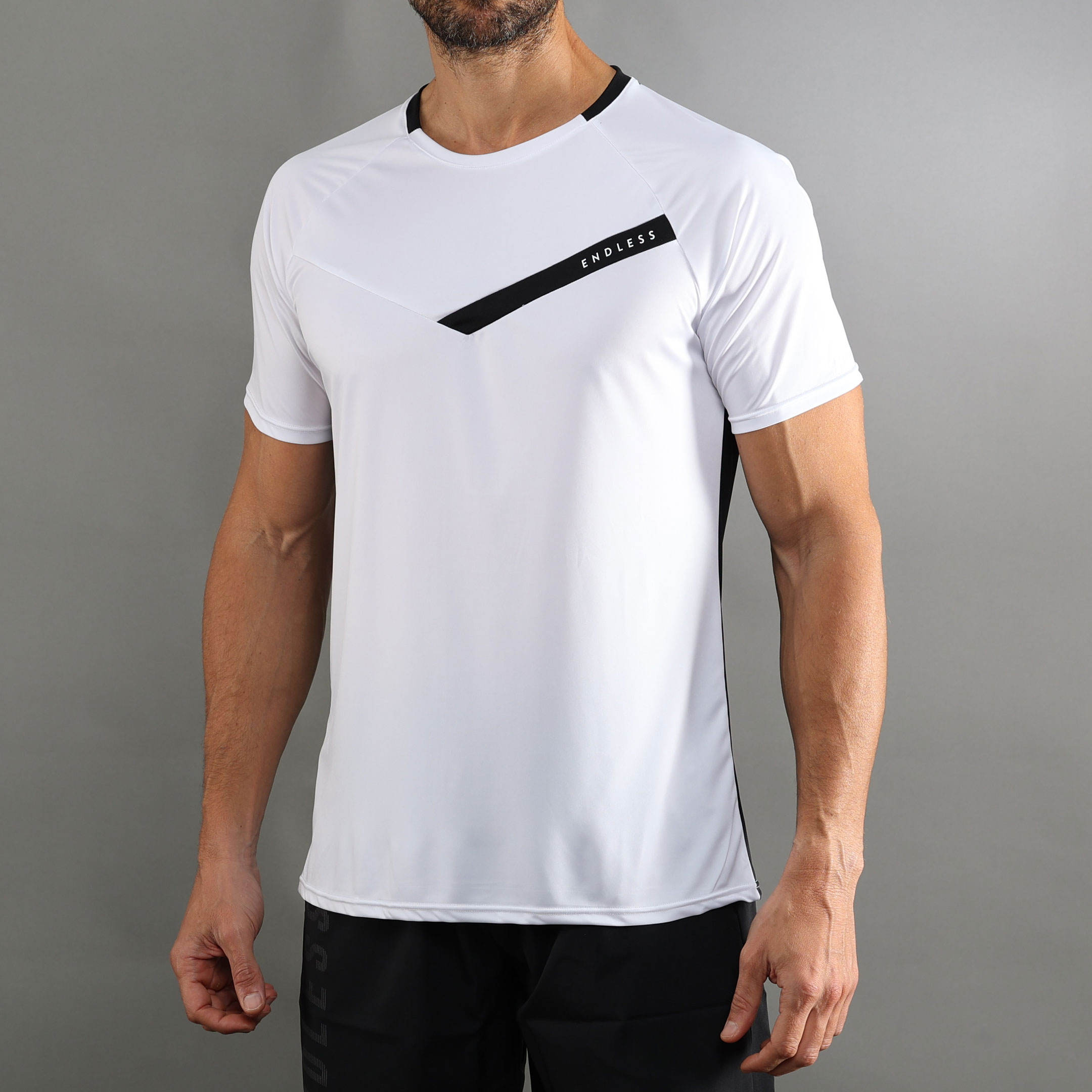 T-shirt de Homem Tracer Branco-1
