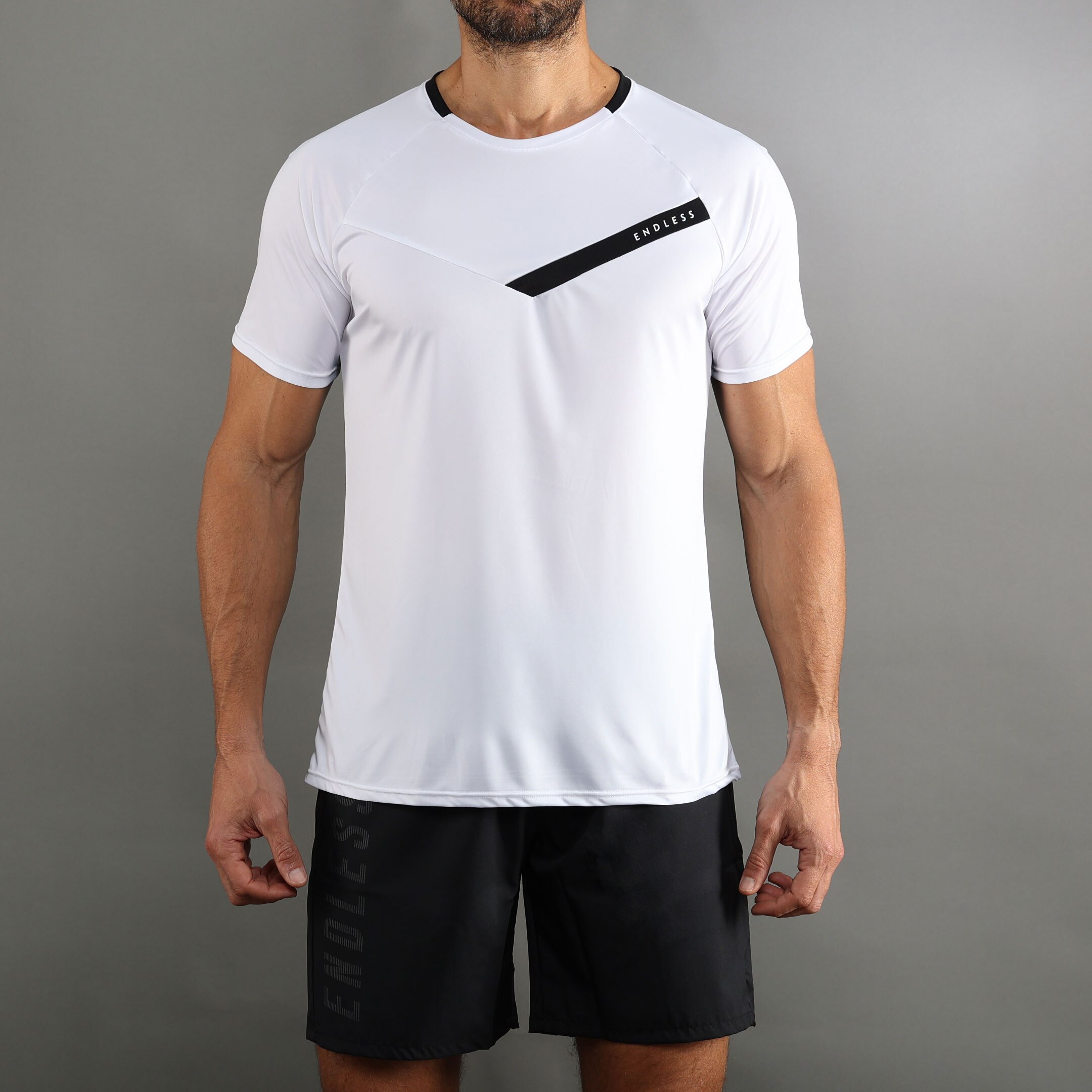 T-shirt de Homem Tracer Branco-4