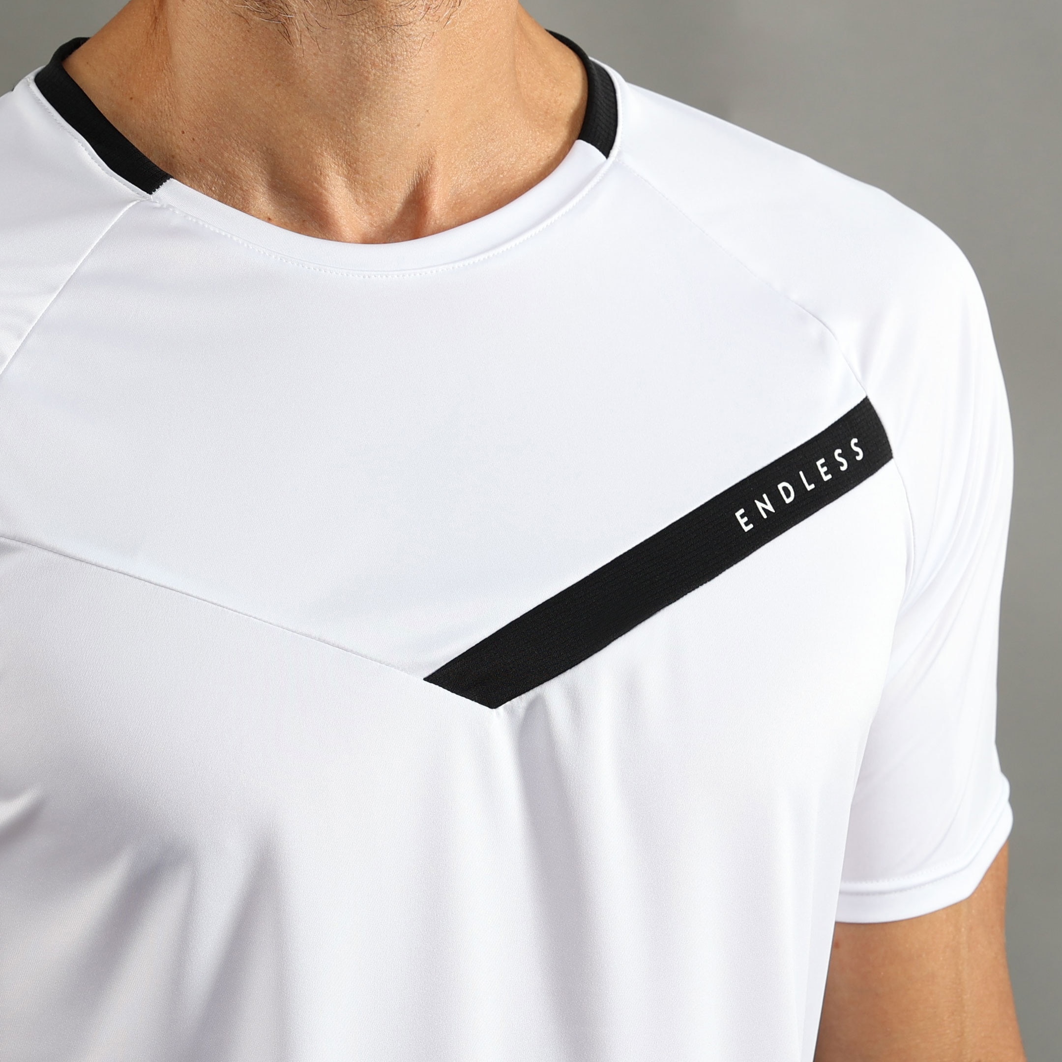 T-shirt de Homem Tracer Branco-5