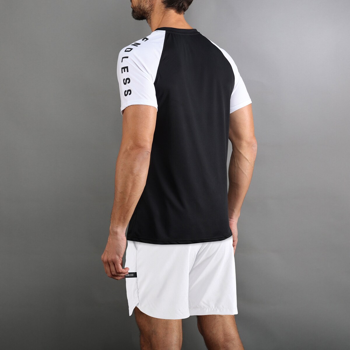 T-shirt de Homem Feisty Iconic Preto-2