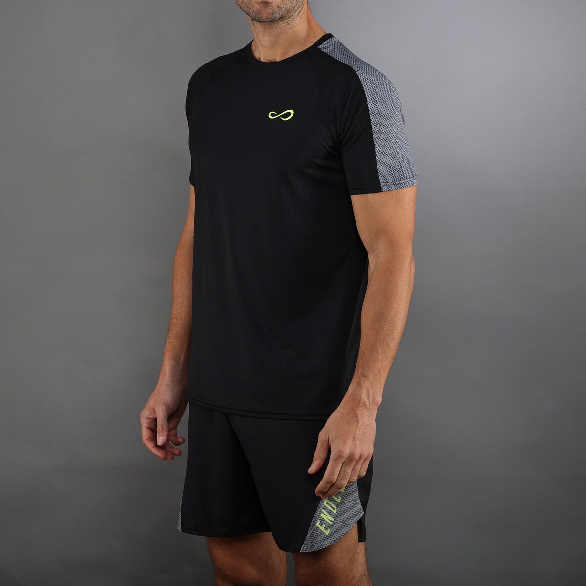 T-shirt de Homem Vector Preto-4