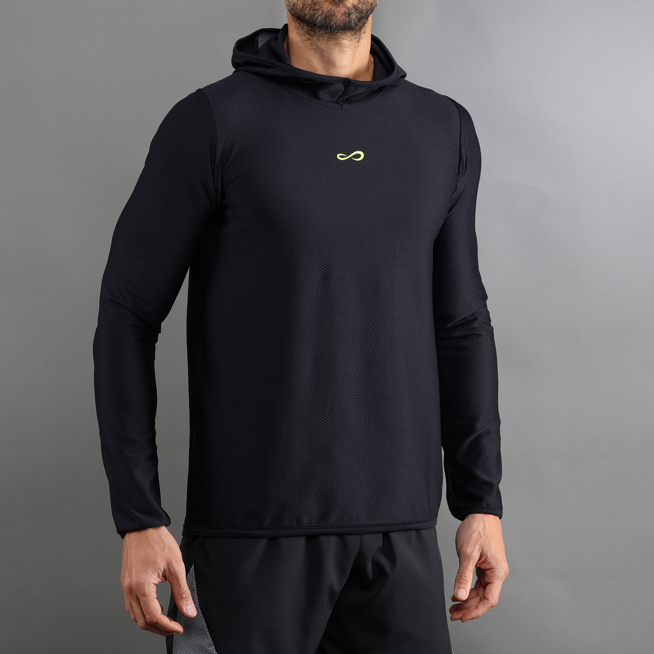 Sweatshirt de Homem Hero II Preto-1