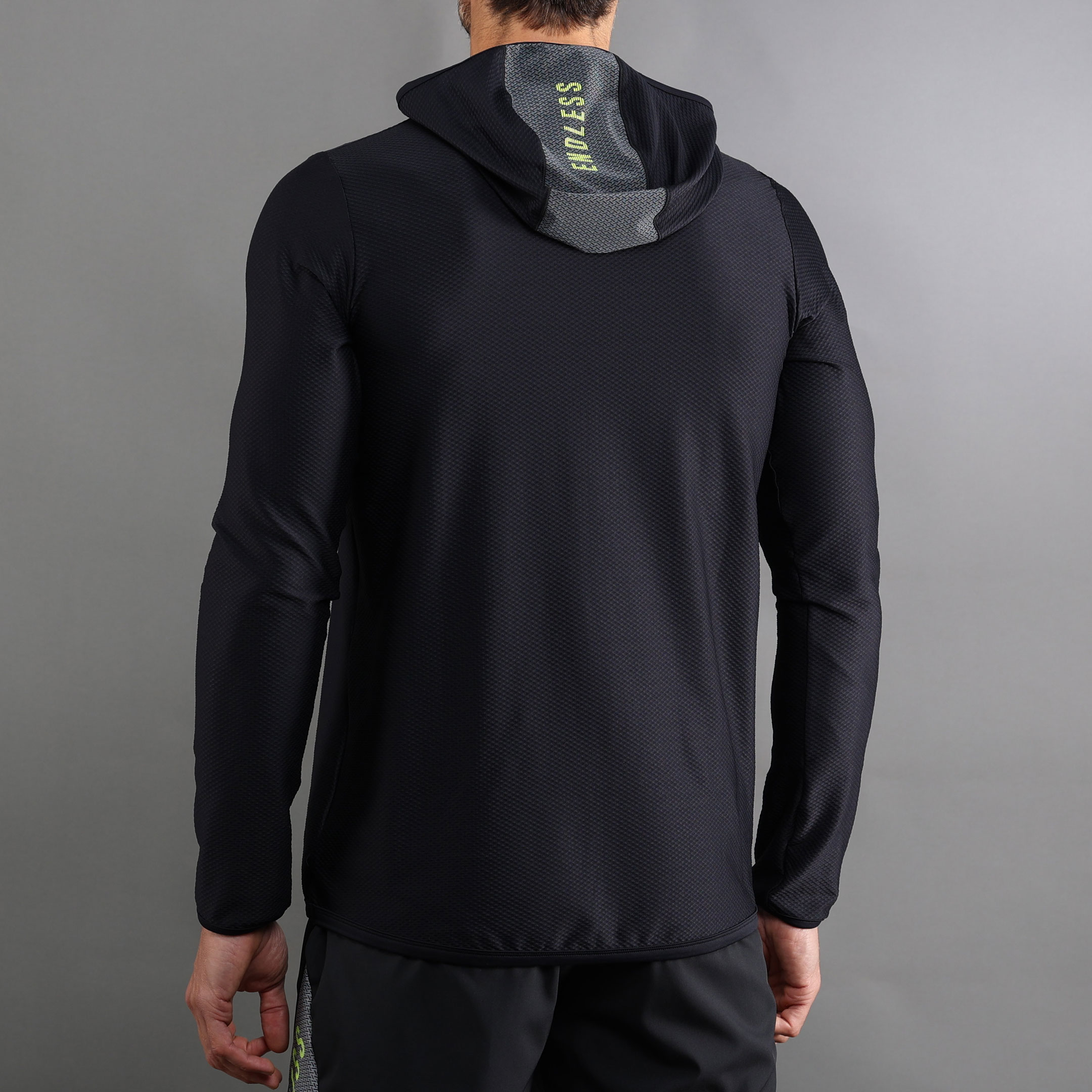 Sweatshirt de Homem Hero II Preto-2