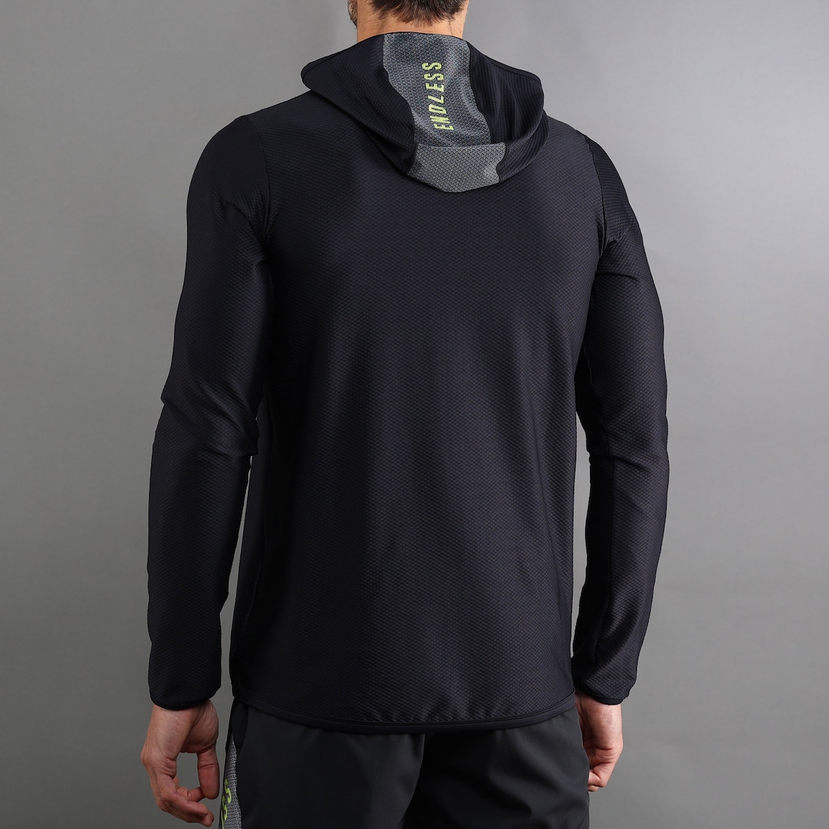 Sweatshirt de Homem Hero II Preto-2