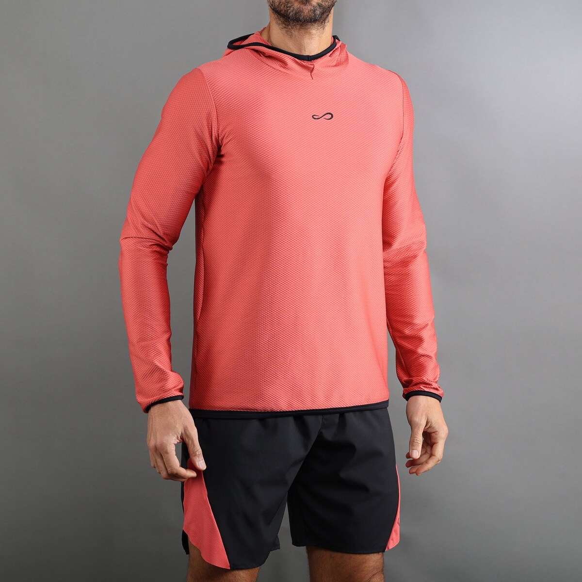 Sweatshirt de Homem Hero II Laranja-3