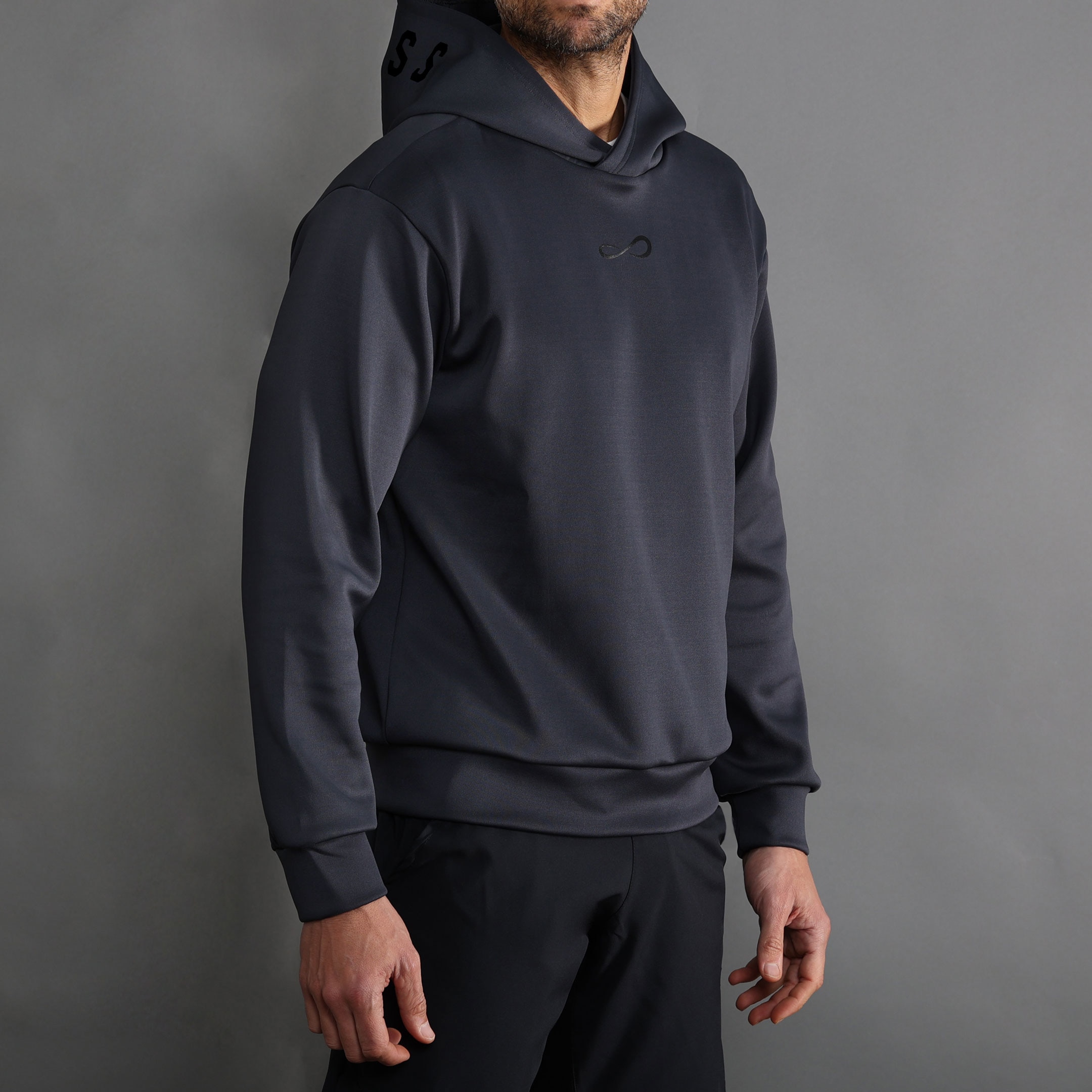 Sweatshirt de Homem Sniper Cinzento-1