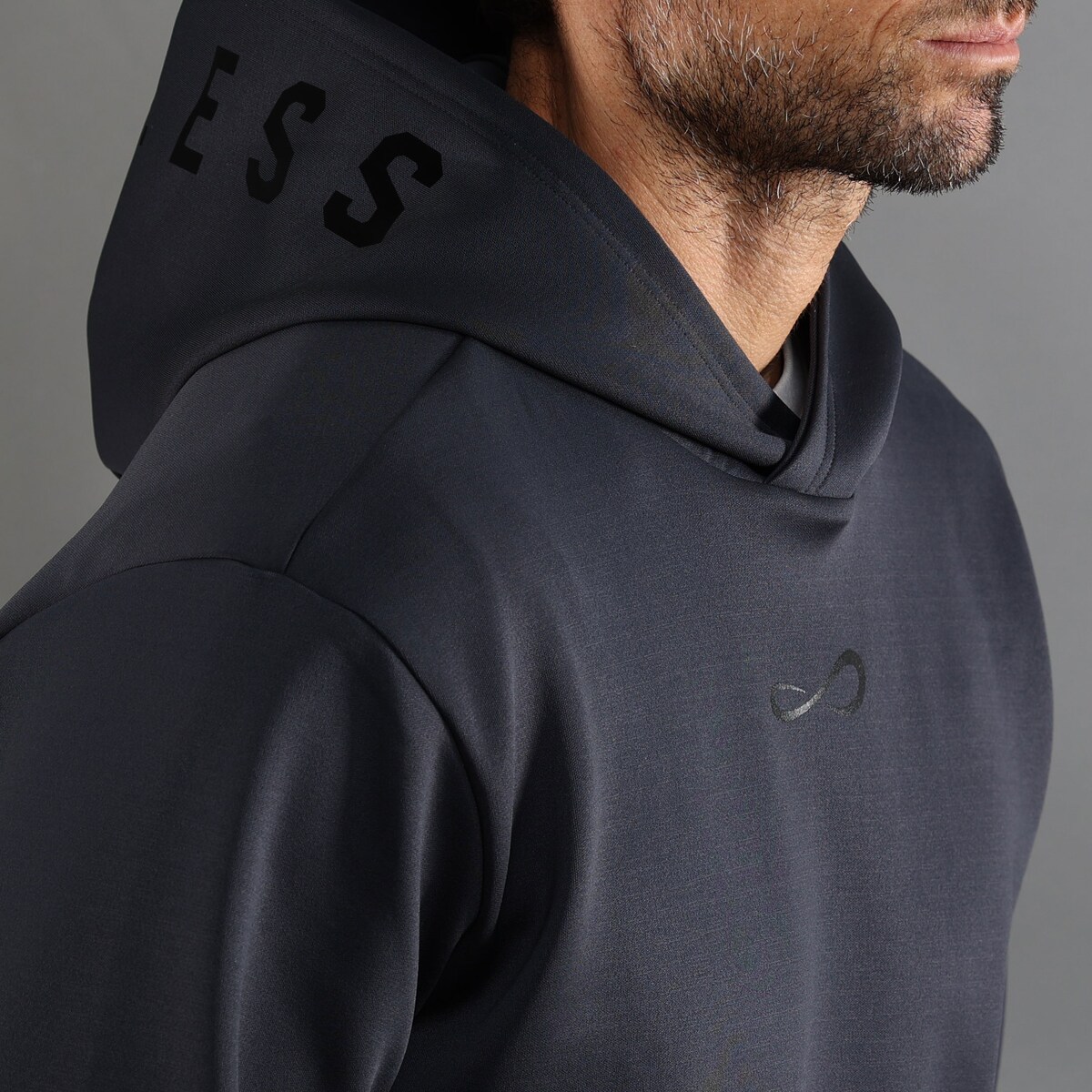 Sweatshirt de Homem Sniper Cinzento-4