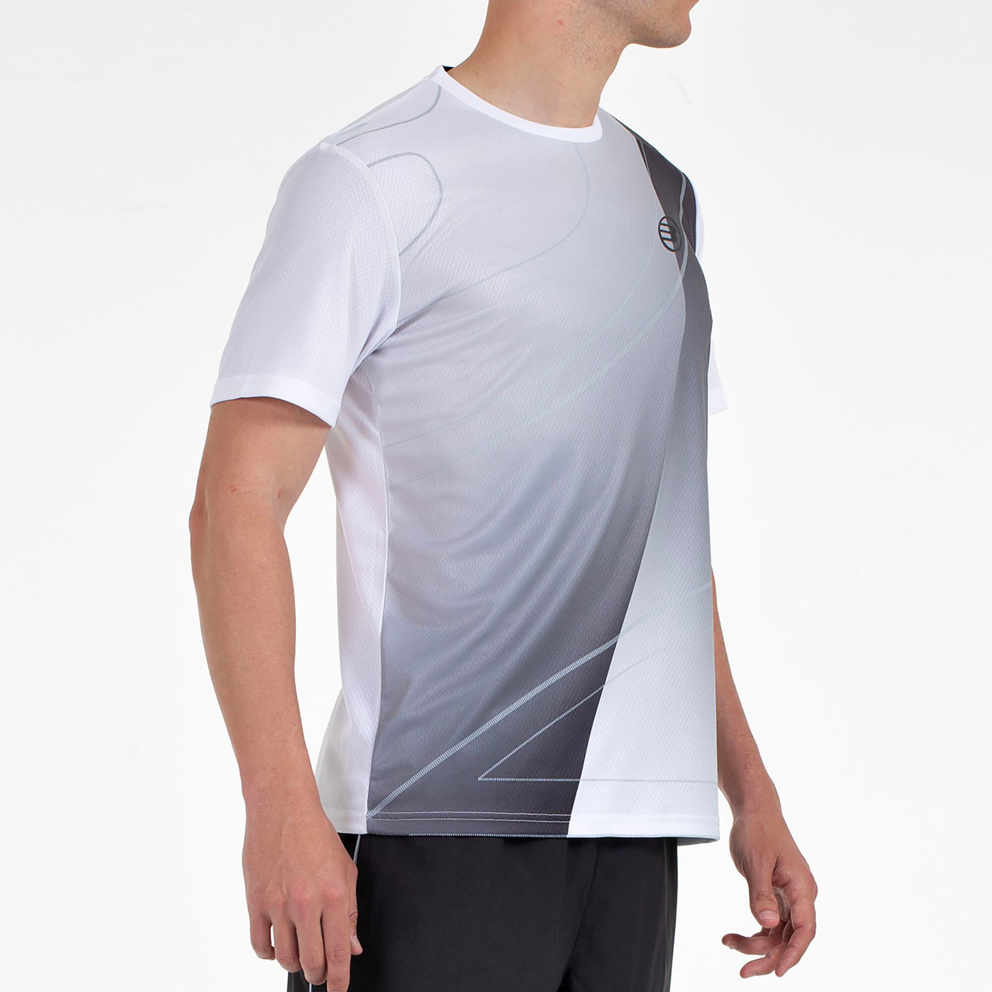 T-shirt de Manga Curta de Homem Cumbre Branco-4