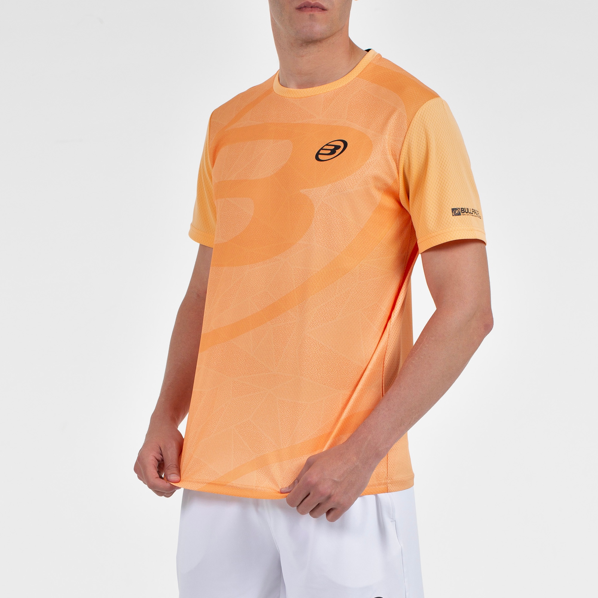 T-shirt de Manga Curta de Homem Castil Laranja-5