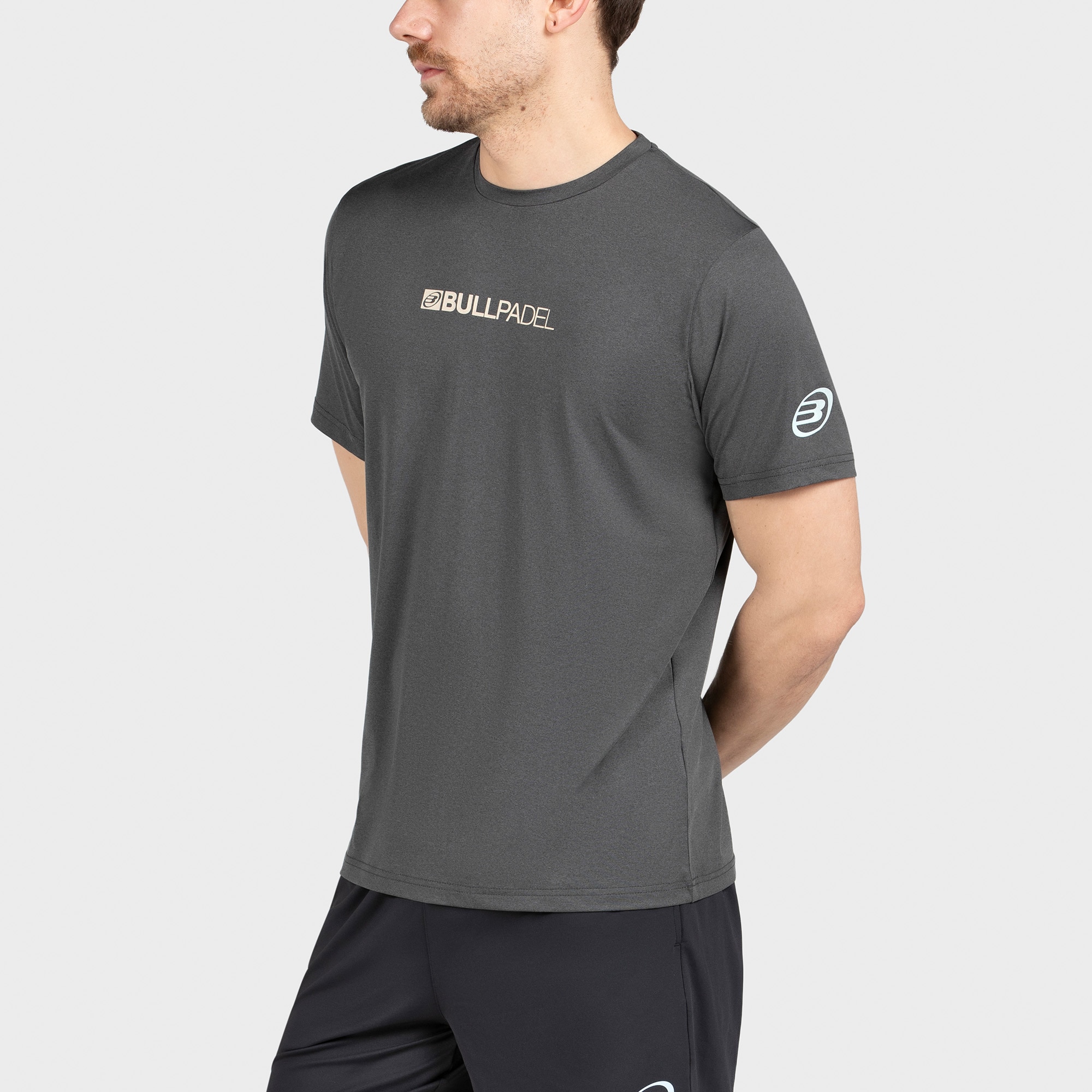 T-shirt de Manga Curta de Homem Coledil Preto-3