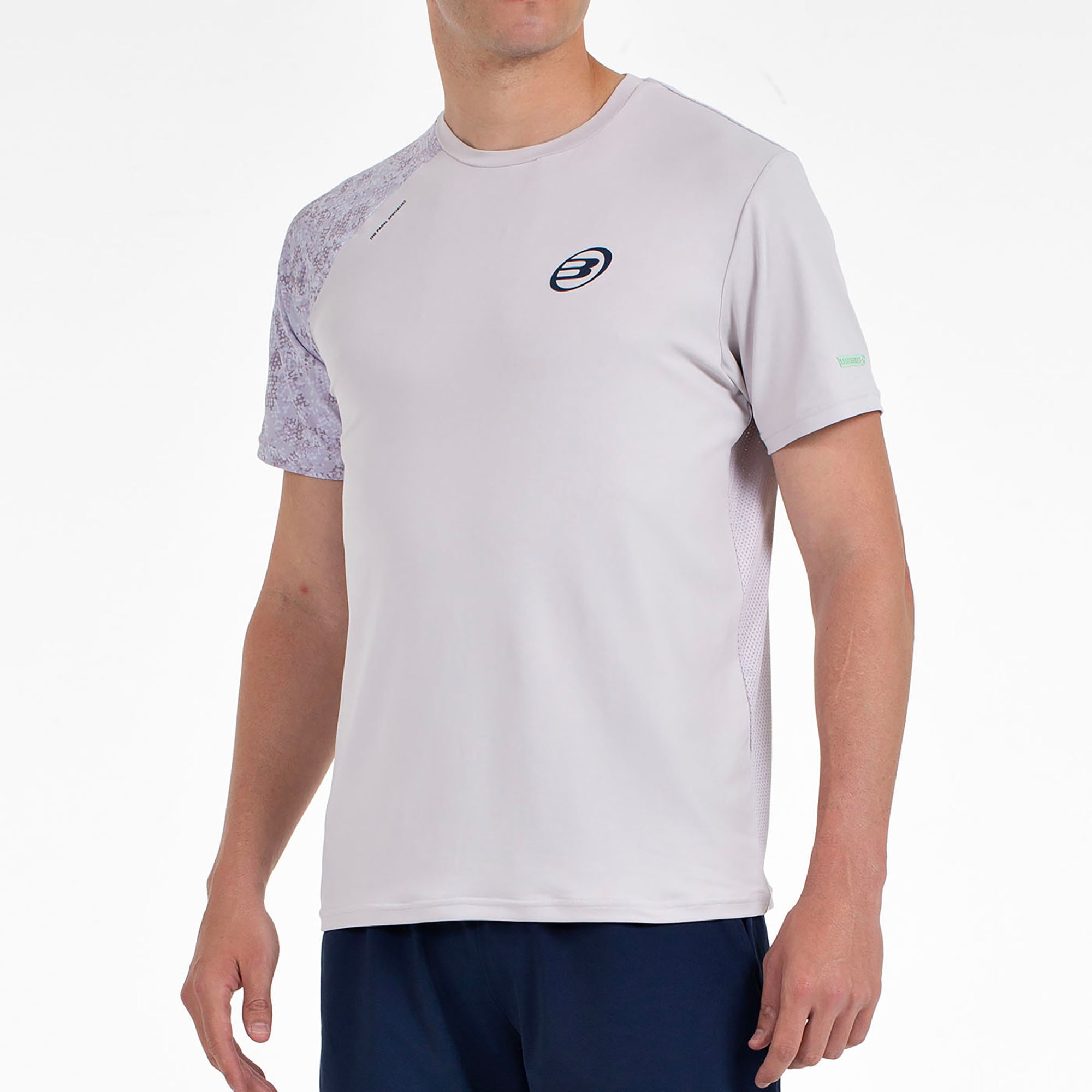 T-shirt de Manga Curta de Homem Mazaron Bege-3