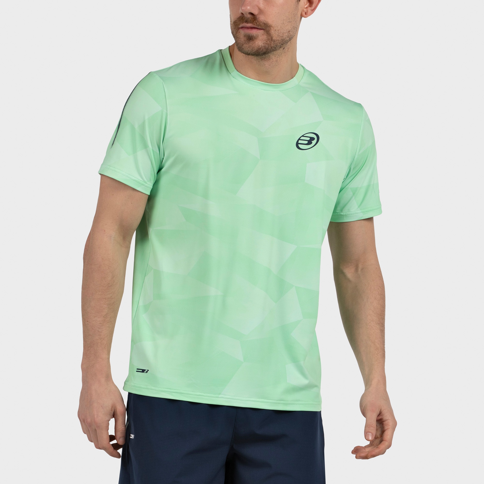T-shirt de Manga Curta de Homem Manin Verde-5