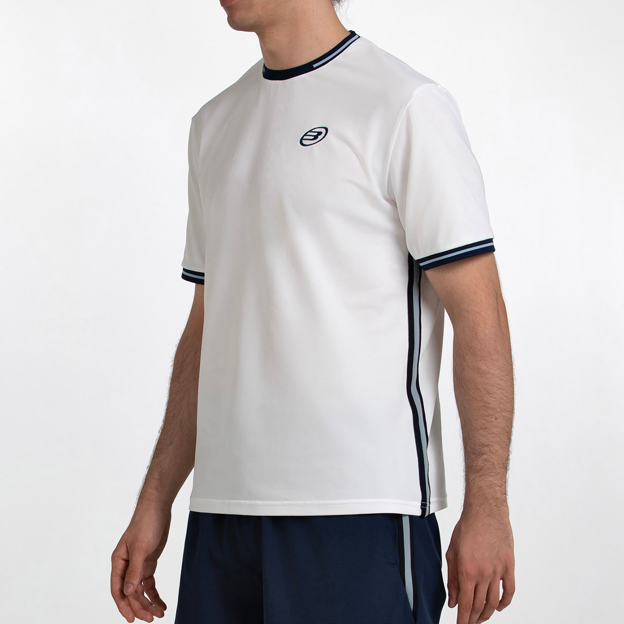 T-Shirt de Homem Torno Bullpadel Bege-3